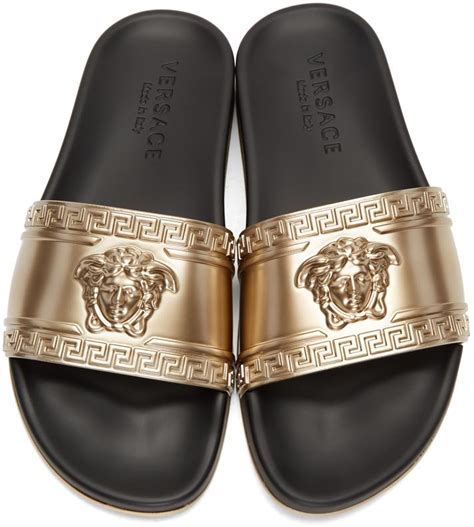 versace men's sandals for sale|versace slides cheap.